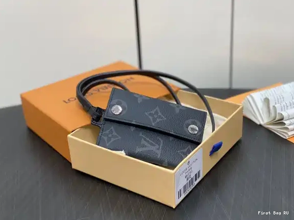 First bags ru reviews LOUIS Necklace-7.6*10*0.5CM Holder VUITTON Card 0609